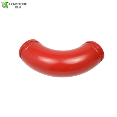 قطعات پمپ بتن شوینگ OEM زانویی فولادی آهنگری 45 درجه