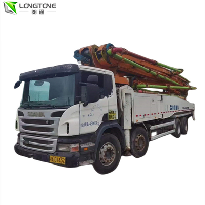 پمپ بتن کارکرده Sany Truck Mounted 37m 69m 600L Open Loop