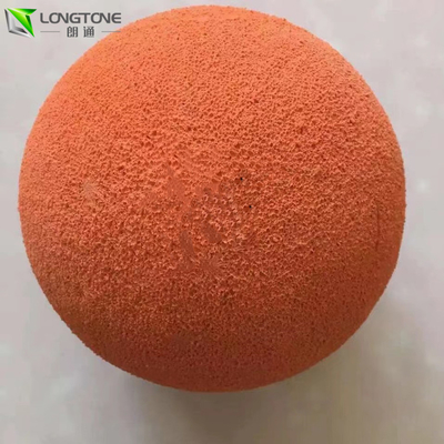 توپ های اسفنجی لاستیکی نرم 100 میلی متری برای تمیز کردن لوله های بتنی برای لوله های بتنی اوا