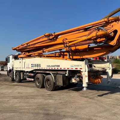 کامیون پمپ بتن دیزل 300 کیلووات Putzmeister M56 5 برای ساخت و ساز بتن بزرگ