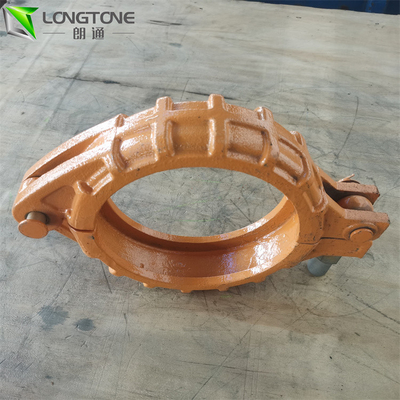 گیره پمپ بتن LONGTONE ریخته گری رنگ گیره فلزی گیره 40Cr Steel OEM