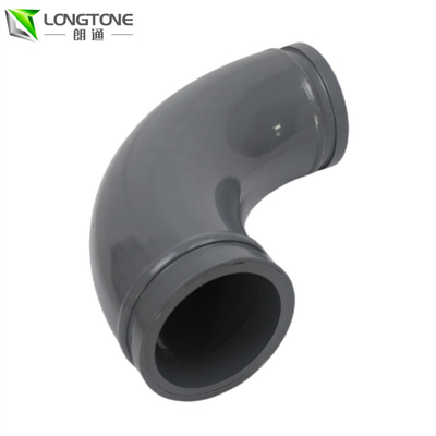 ضخامت 4.5mm Zoomlion قطعات پمپ بتن لوله زانویی خمیده R1000 R500