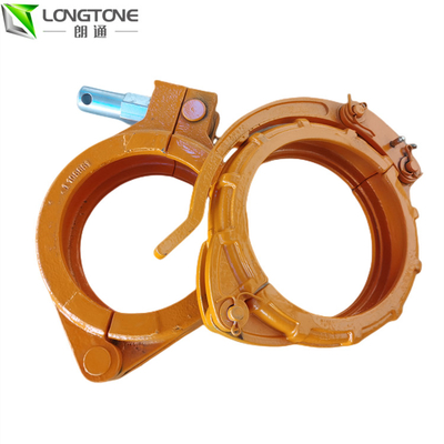 گیره گیره پمپ بتن آهنگری PM DN125 اتصالات لوله سطحی گالوانیزه