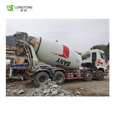 کامیون سیمان کارکرده چینی 6x4 16CBM کامیون میکسر بتن سوار Sinotruk Howo