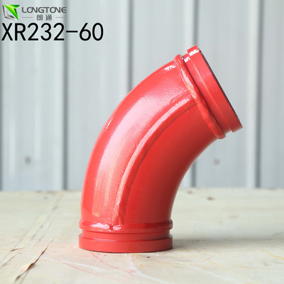 DN125 DN150 لوله بتنی کاهش وزن زانویی رنگ قرمز سفید زرد رنگ